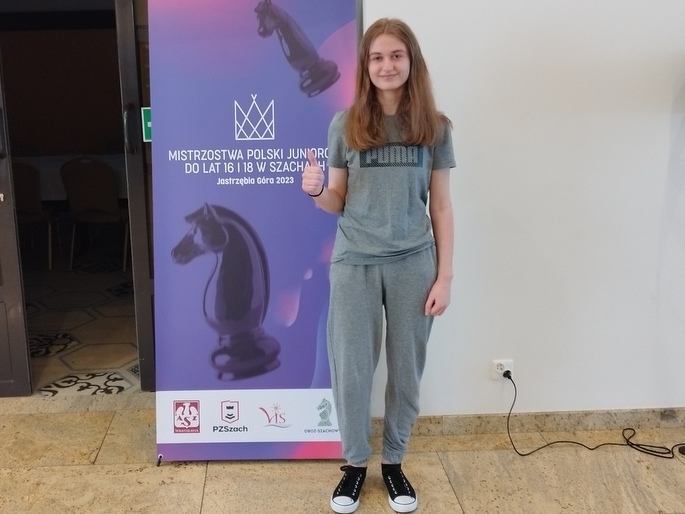 Ania zagrała w Mistrzostwach Polski juniorek